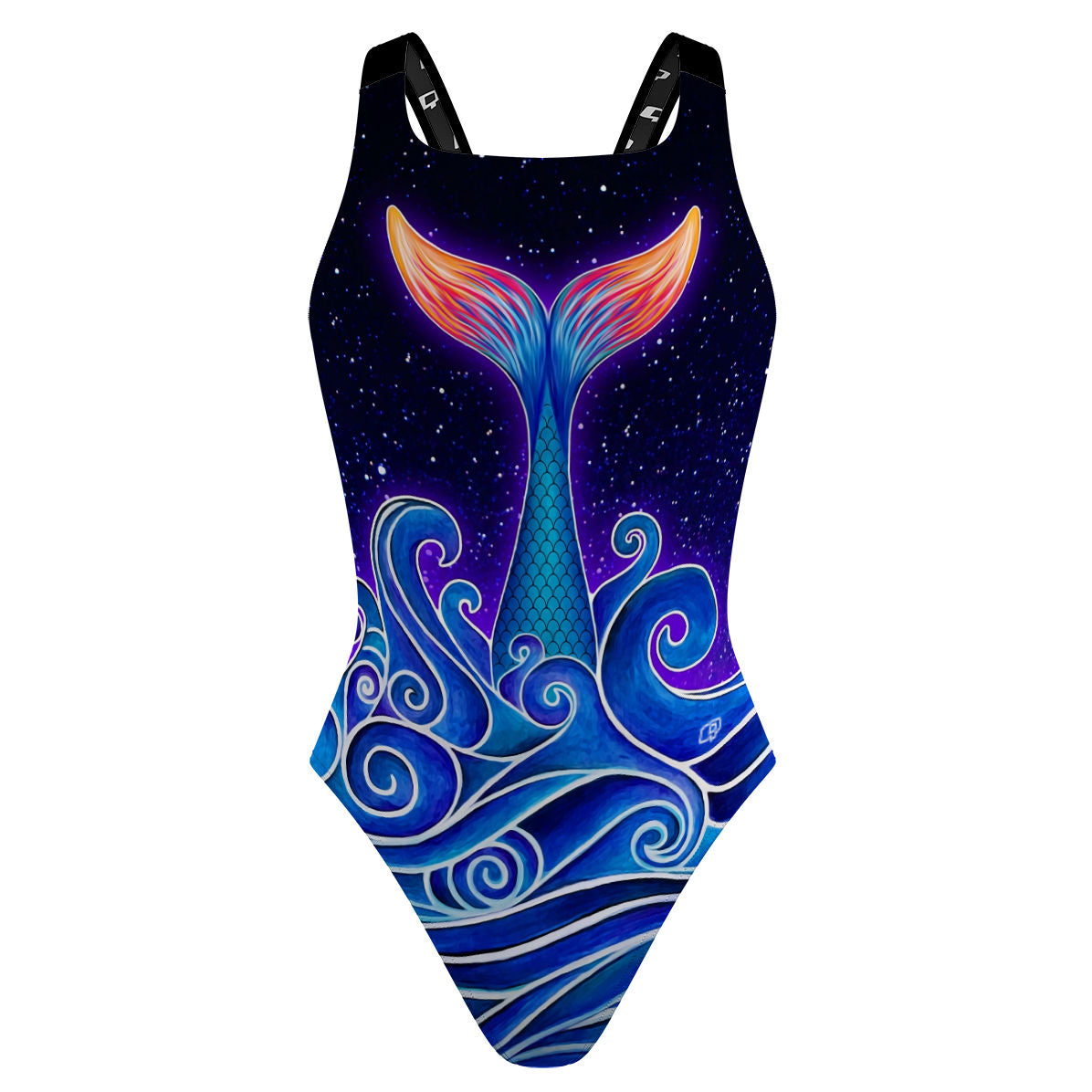 Enchanted Seas - Classic Strap Swimsuit