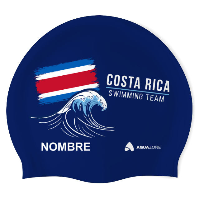 Costa Rica Aqua Terra - Wrinkle-Free Silicone Swimming Cap