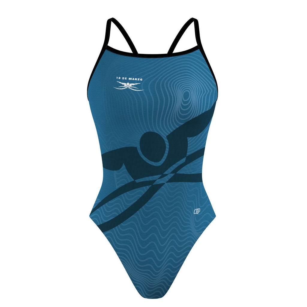 18 de Marzo Team - Sunback Tank Swimsuit