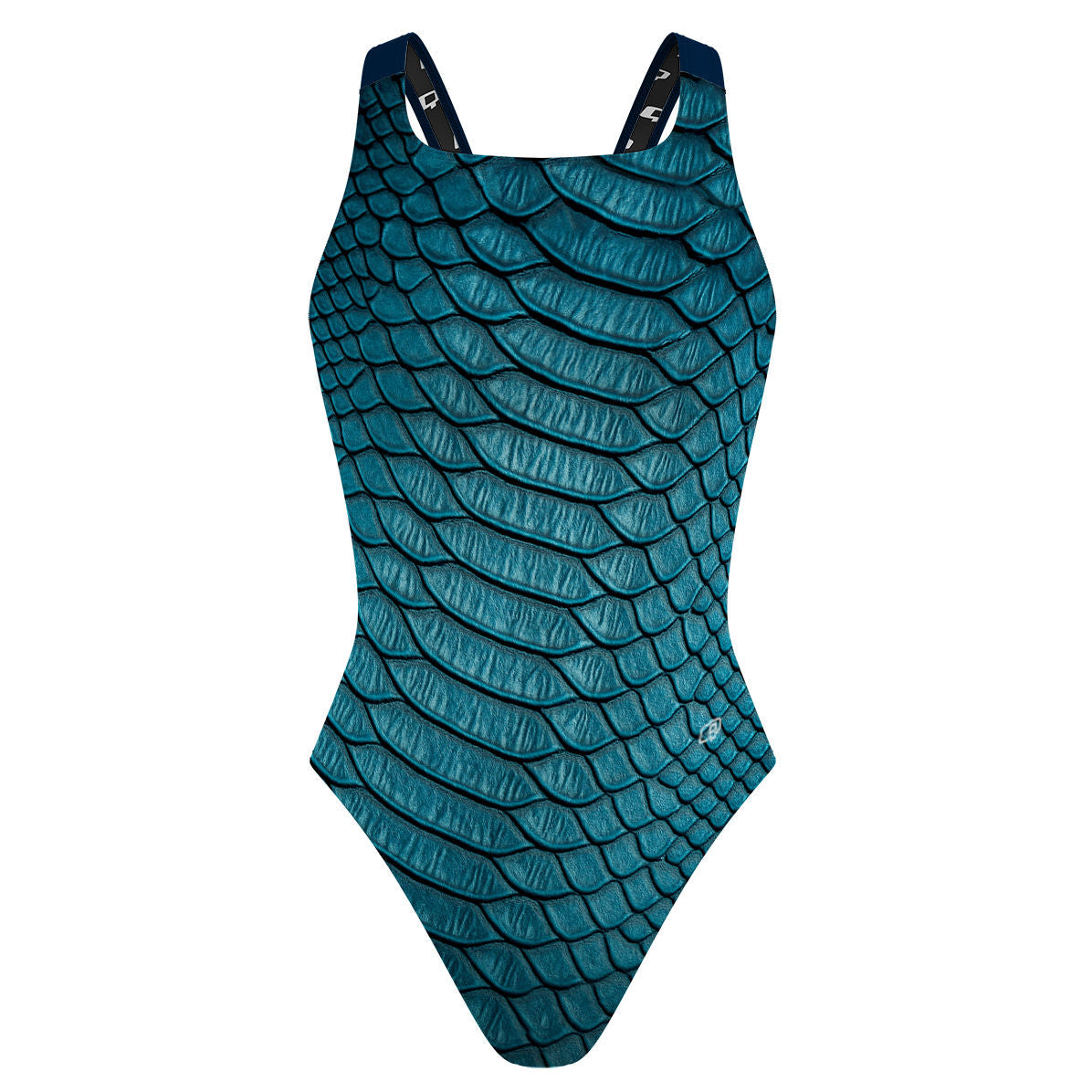 Blue snake - Classic Strap Swimsuit
