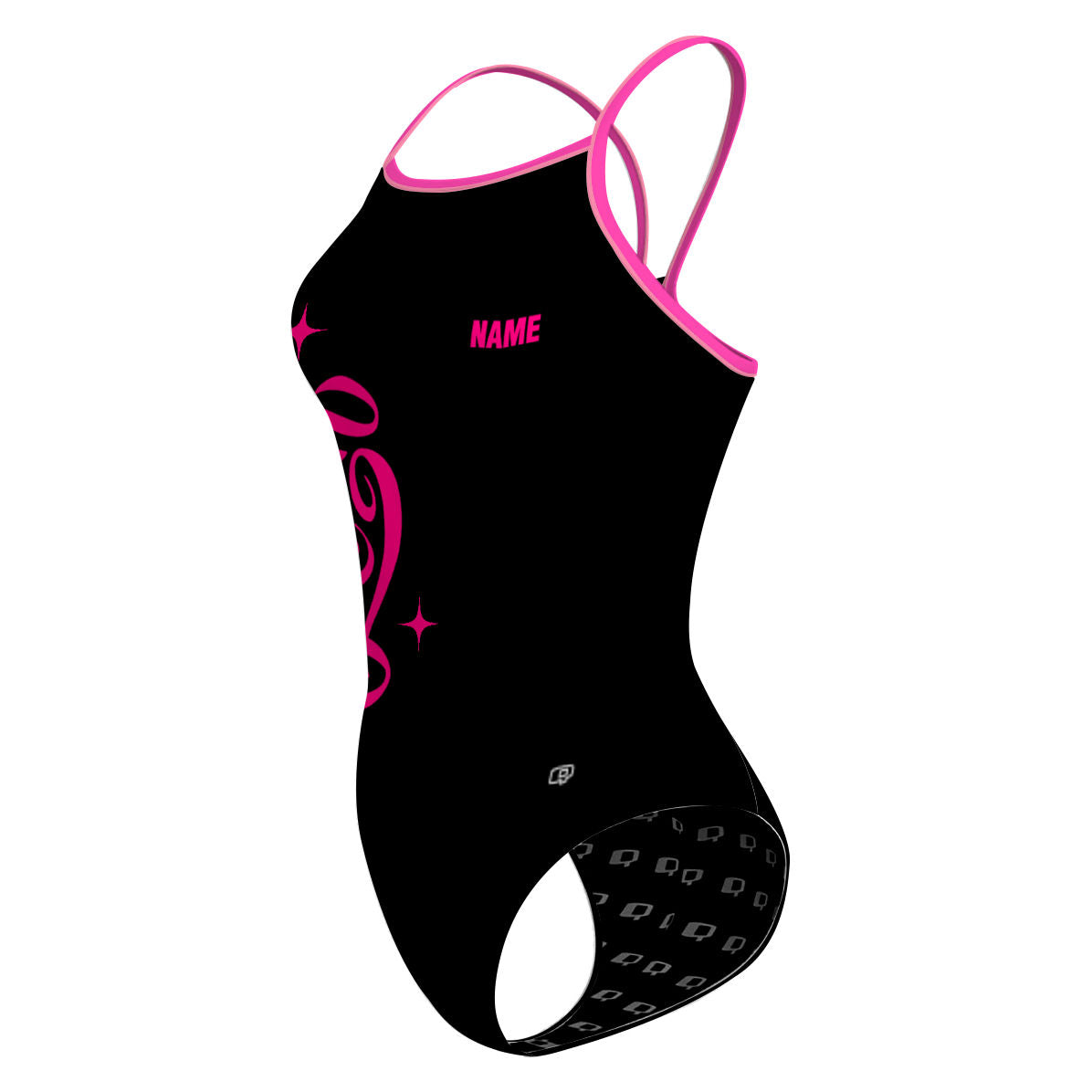 Queens - Skinny Strap Swimsuit