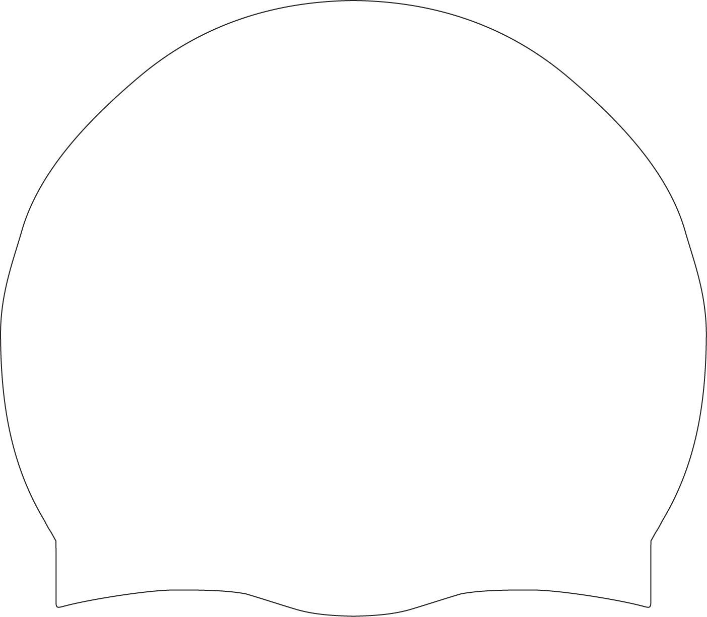 Qro 2024 - Classic Silicone Swimming Cap