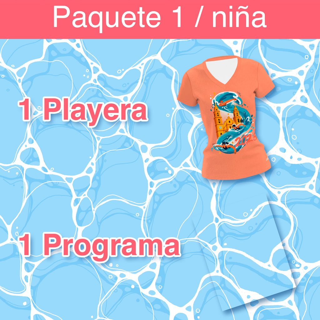Paquete 1 - Playera y Programa NVCL 26 - Women's Performance Shirt