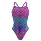 Mermaid Scales Skinny Strap Swimsuit