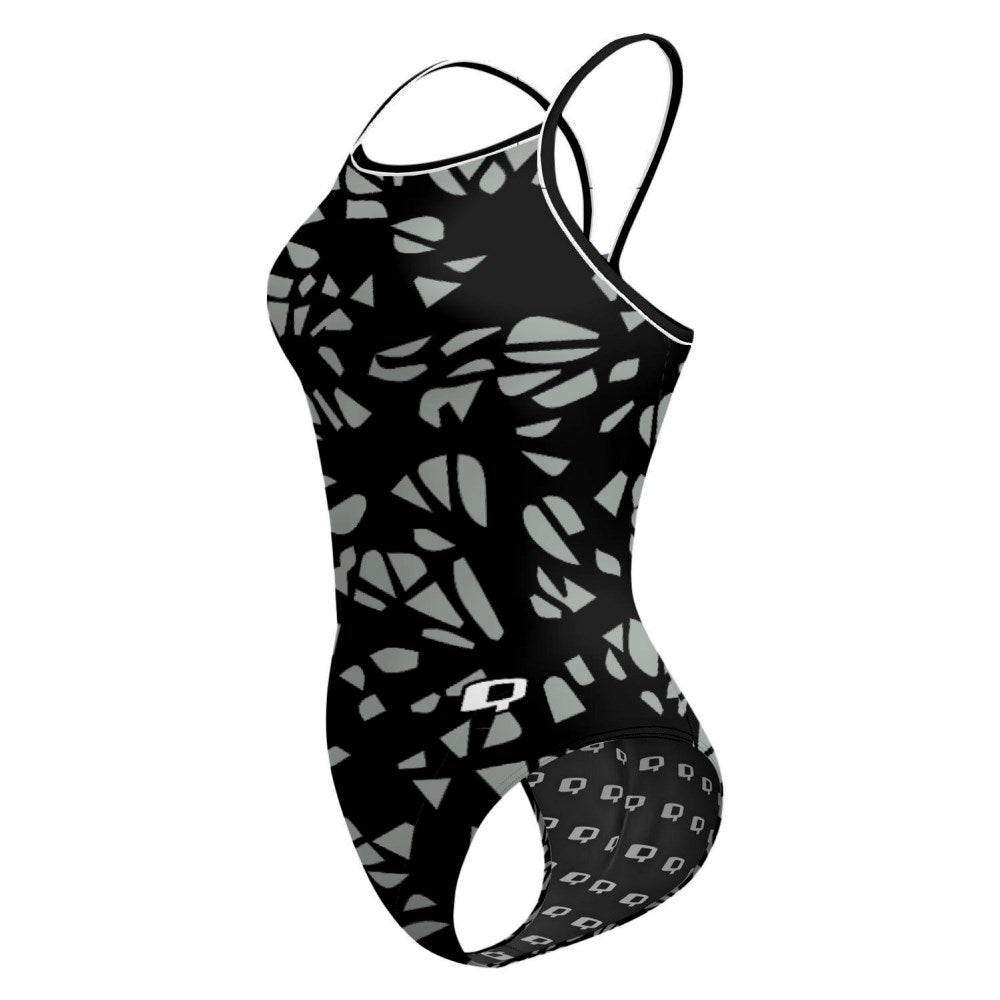 Laser-Black/Dark Gray-20 - Skinny Strap