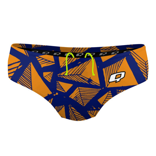 Pyramid-Navy/Orange-20 - Classic Brief