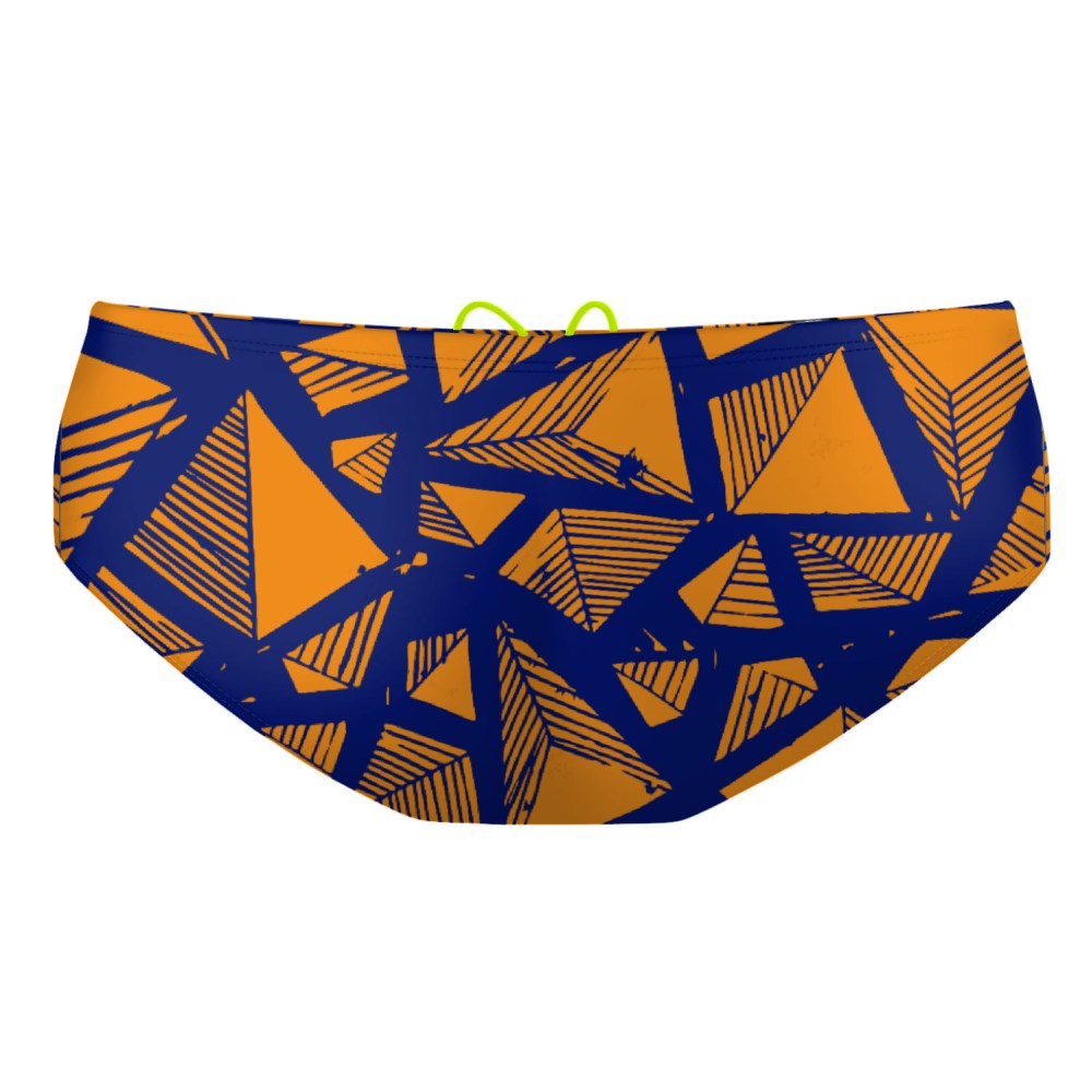 Pyramid-Navy/Orange-20 - Classic Brief