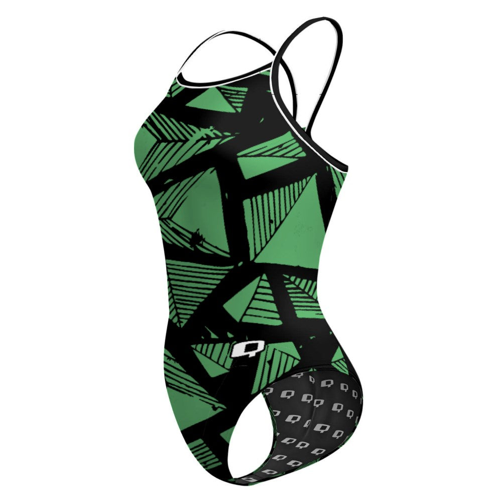Pyramid-Black/Kelly-20 - Skinny Strap