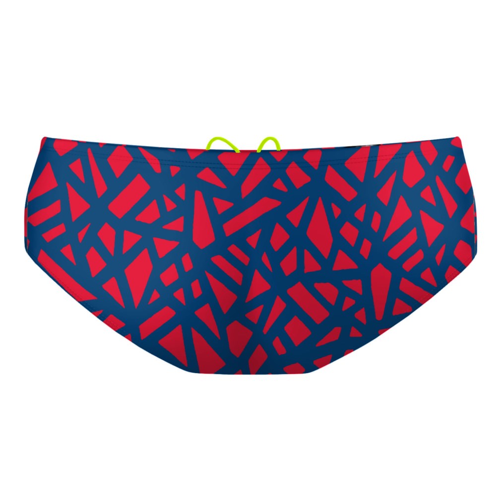 Angle-Navy/Red-20 - Classic Brief