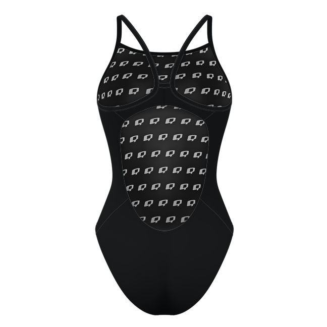Barracudas SLP - Solid Skinny Strap Swimsuit - PERSONALIZED