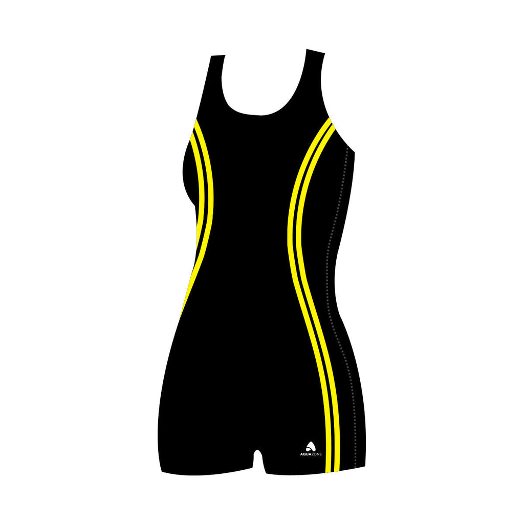 Side Binding Niña/Dama Negro/Amarillo