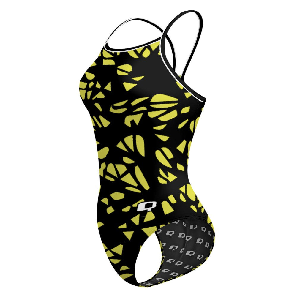 Laser-Black/Lime-20 - Skinny Strap