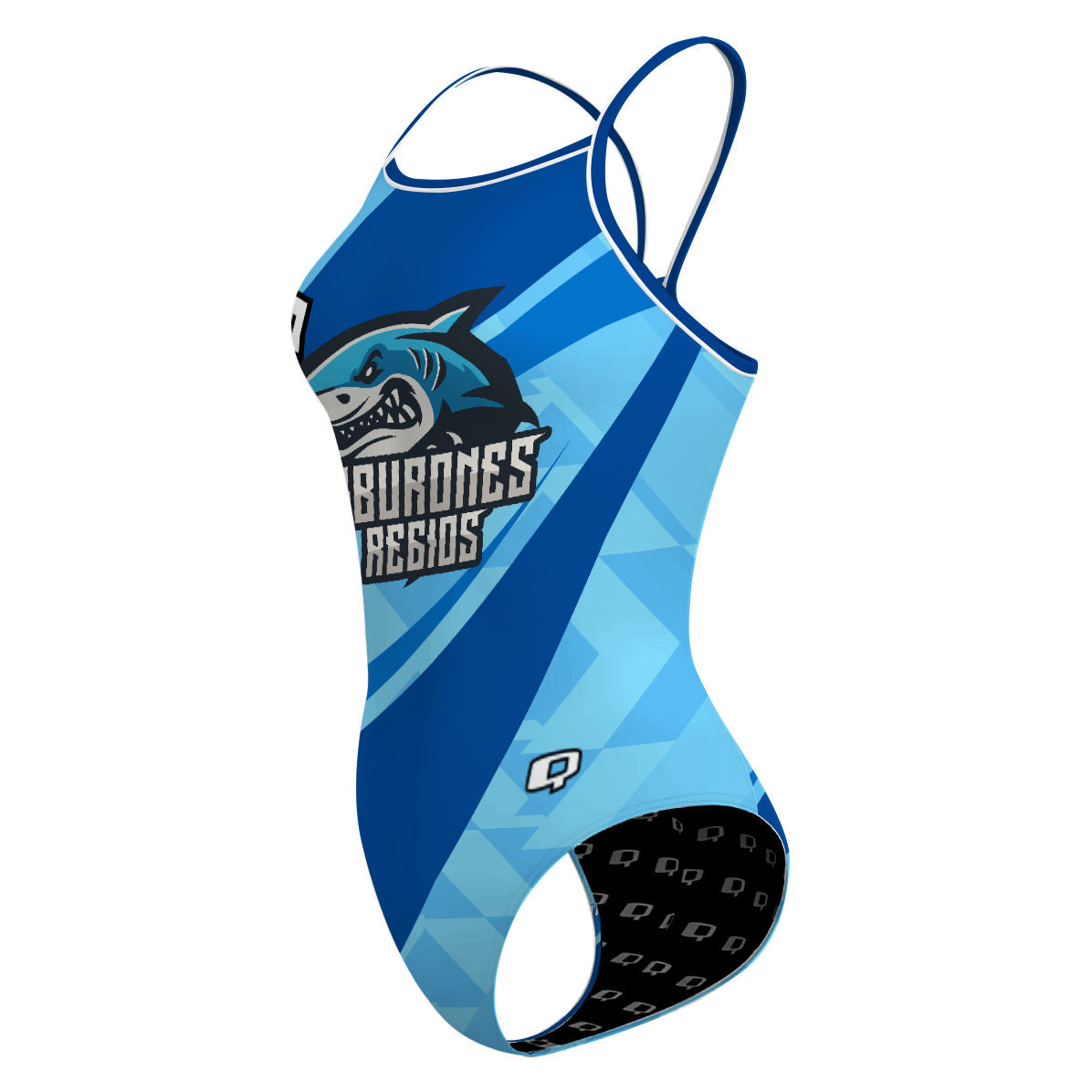Tiburones Regios - Skinny Strap Swimsuit