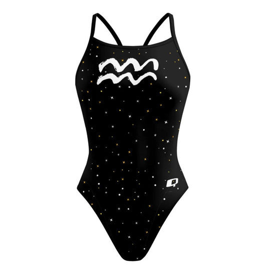 Aquarius Skinny Strap Swimsuit