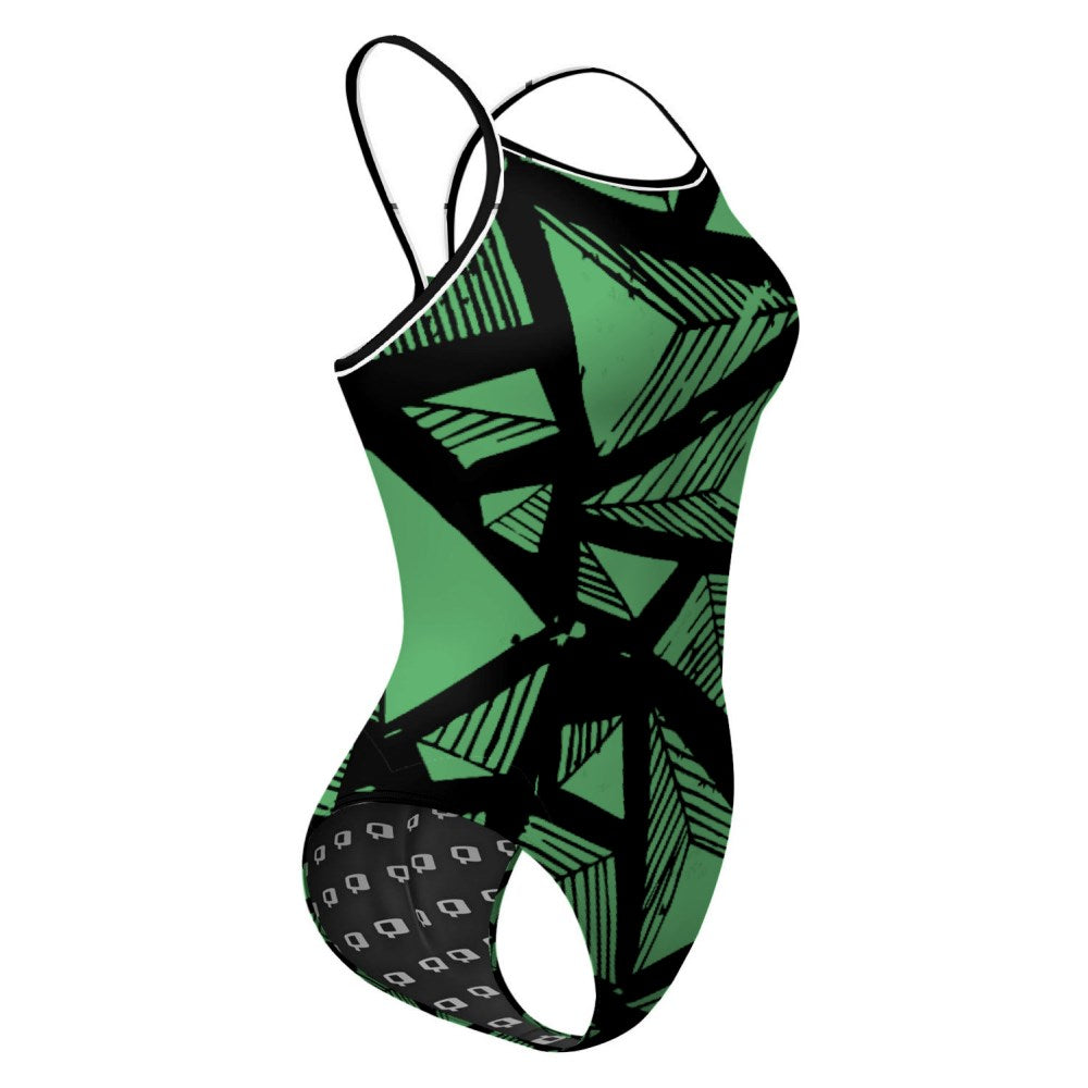 Pyramid-Black/Kelly-20 - Skinny Strap