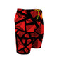 Pyramid - Black/Red - Jammer Swimsuit
