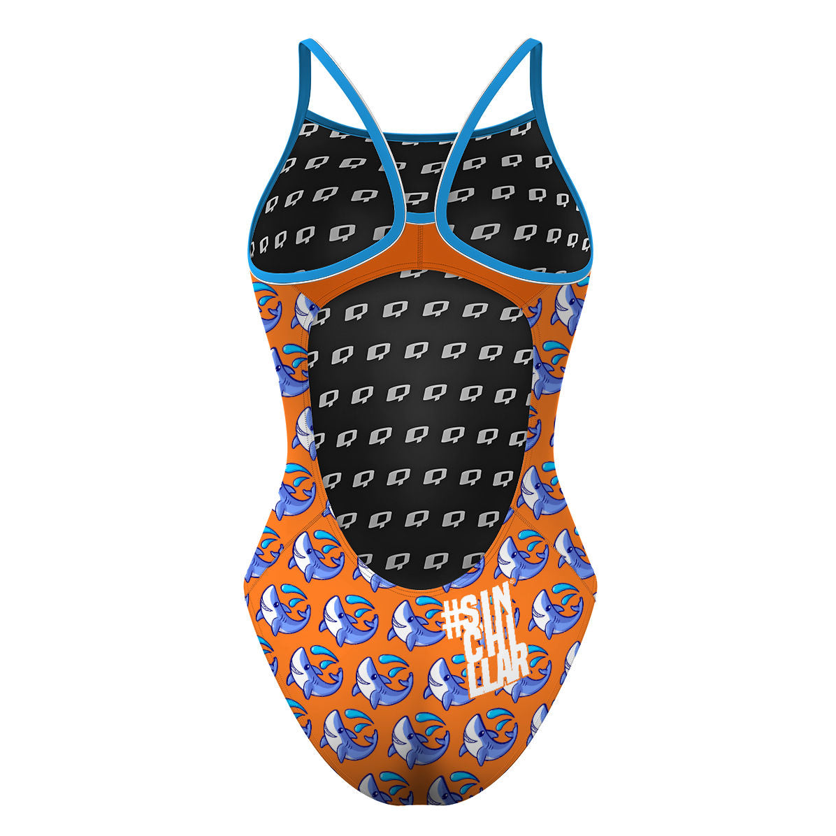 MM Tiburones - Skinny Strap Swimsuit
