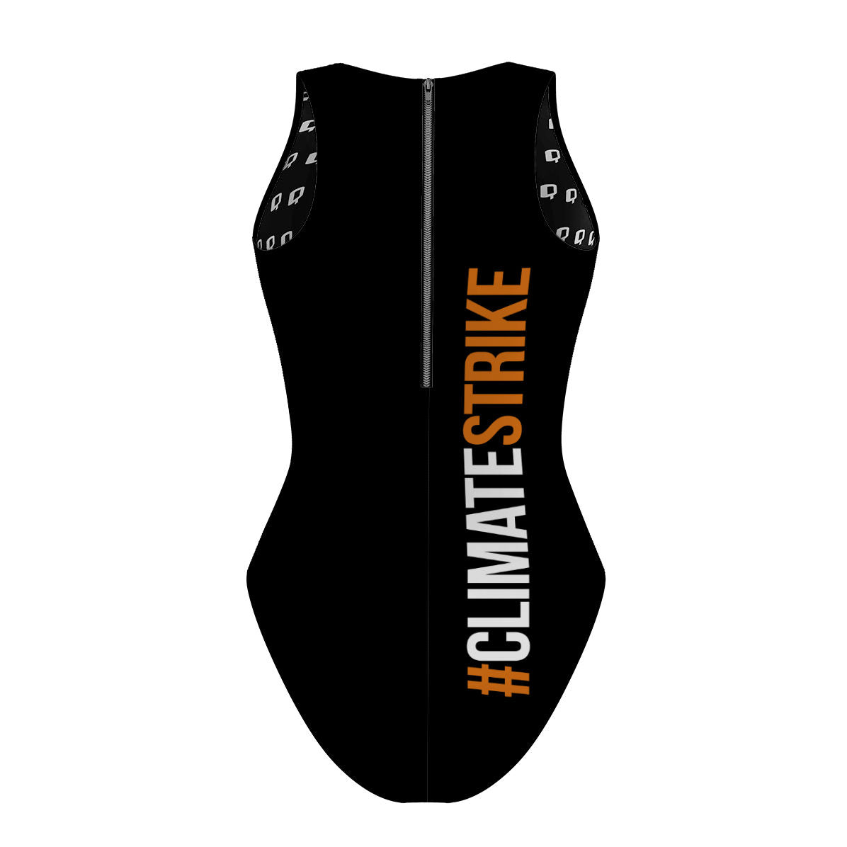 Climate Strike - Women's Waterpolo Swimsuit Classic Cut