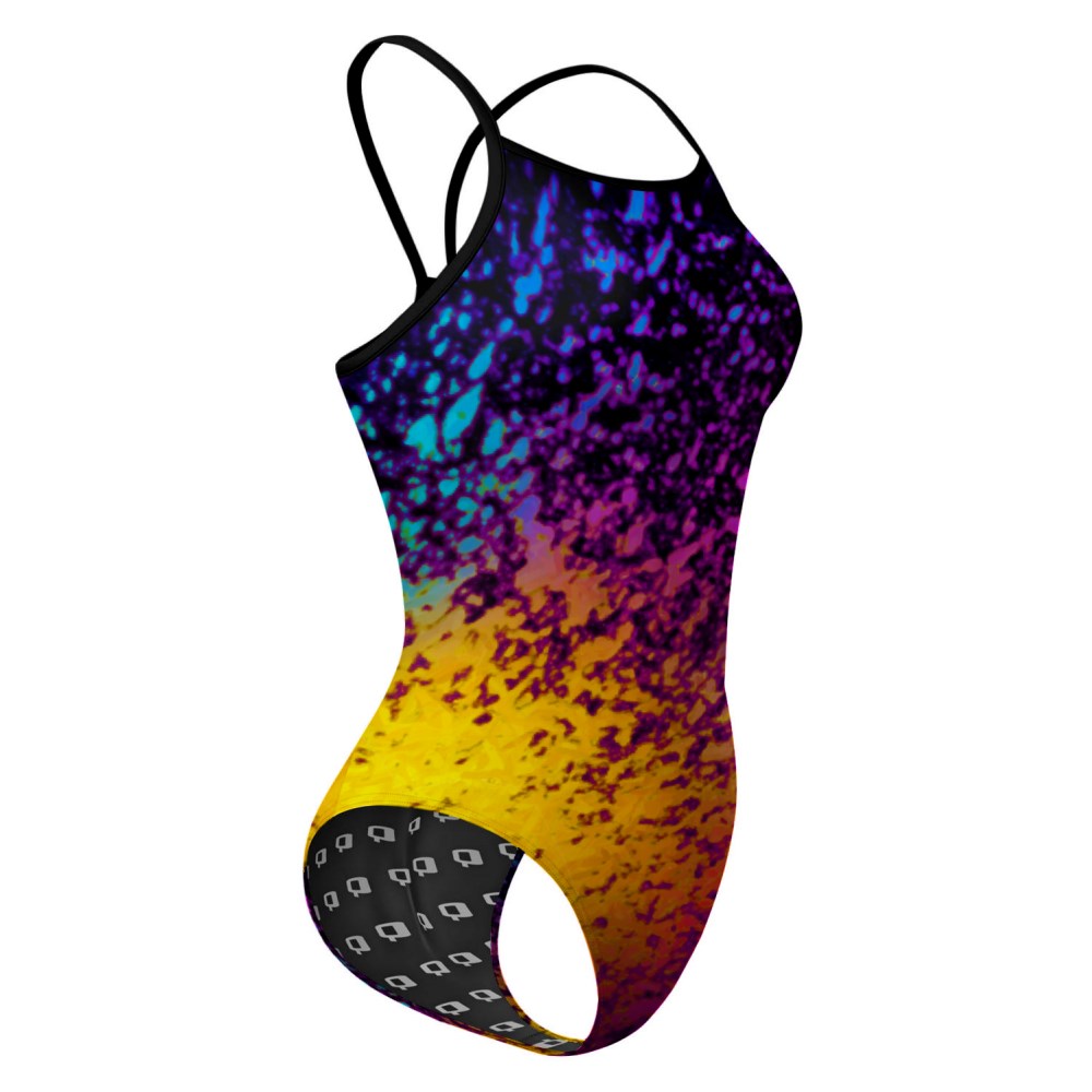 Retro Splash Skinny Strap - Skinny Strap