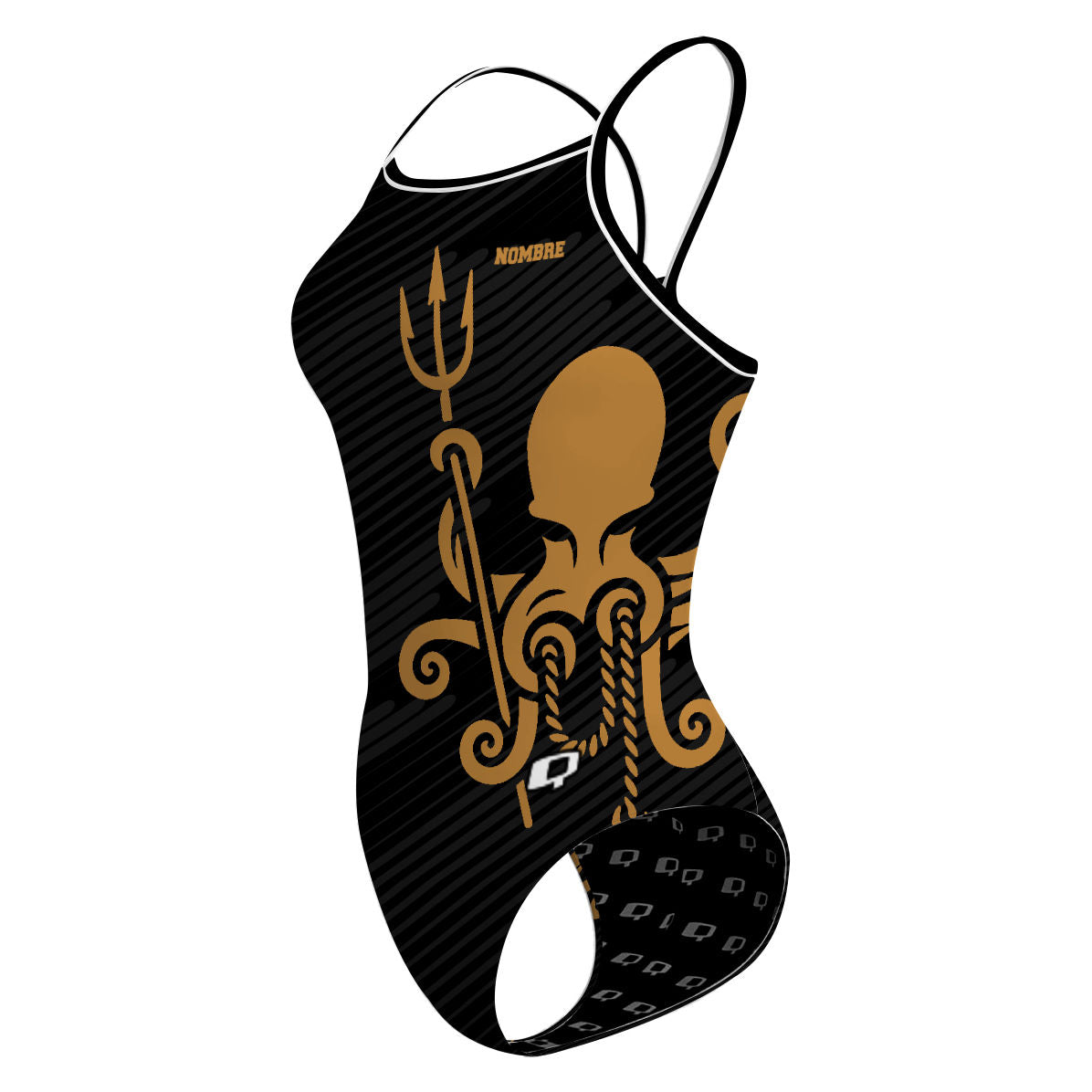 Krakens - Skinny Strap Swimsuit