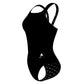 T-B NINA PBT LISO BASIC SOLID WIDE STRAP V BACK NEGRO/ DIF