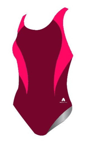 Wide Strap Wave Nina Marron/Cereza