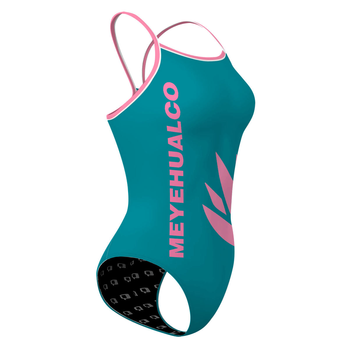 Aquasaurios Teal - Skinny Strap Swimsuit
