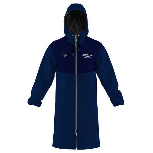 Swim City - Navy - Swim Parka