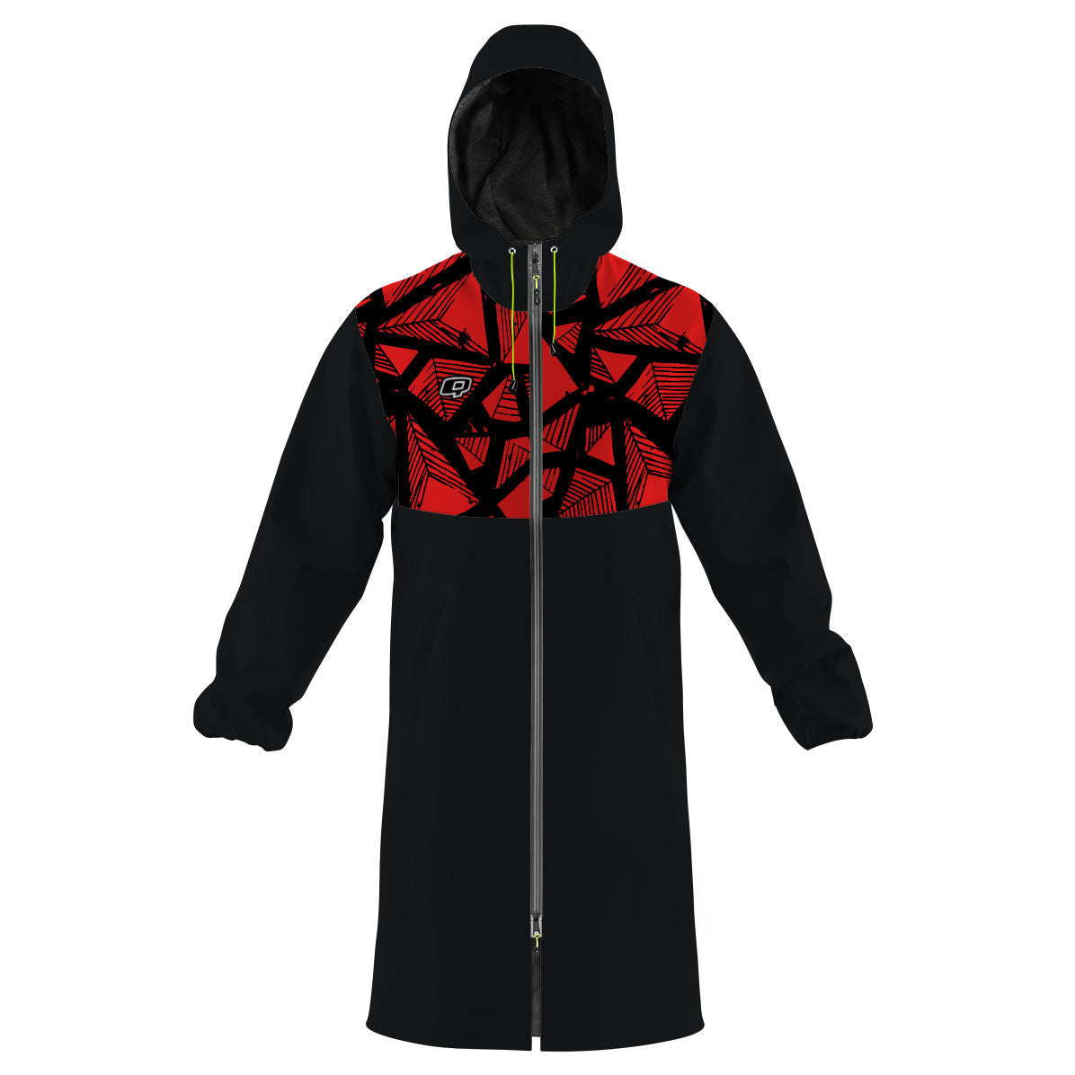 Pyramid - Black/Red - Swim Parka