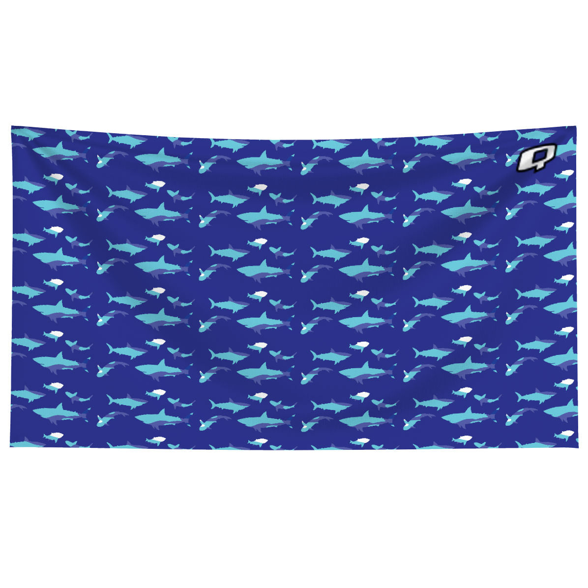 Shark Blue - Microfiber Swim Towel