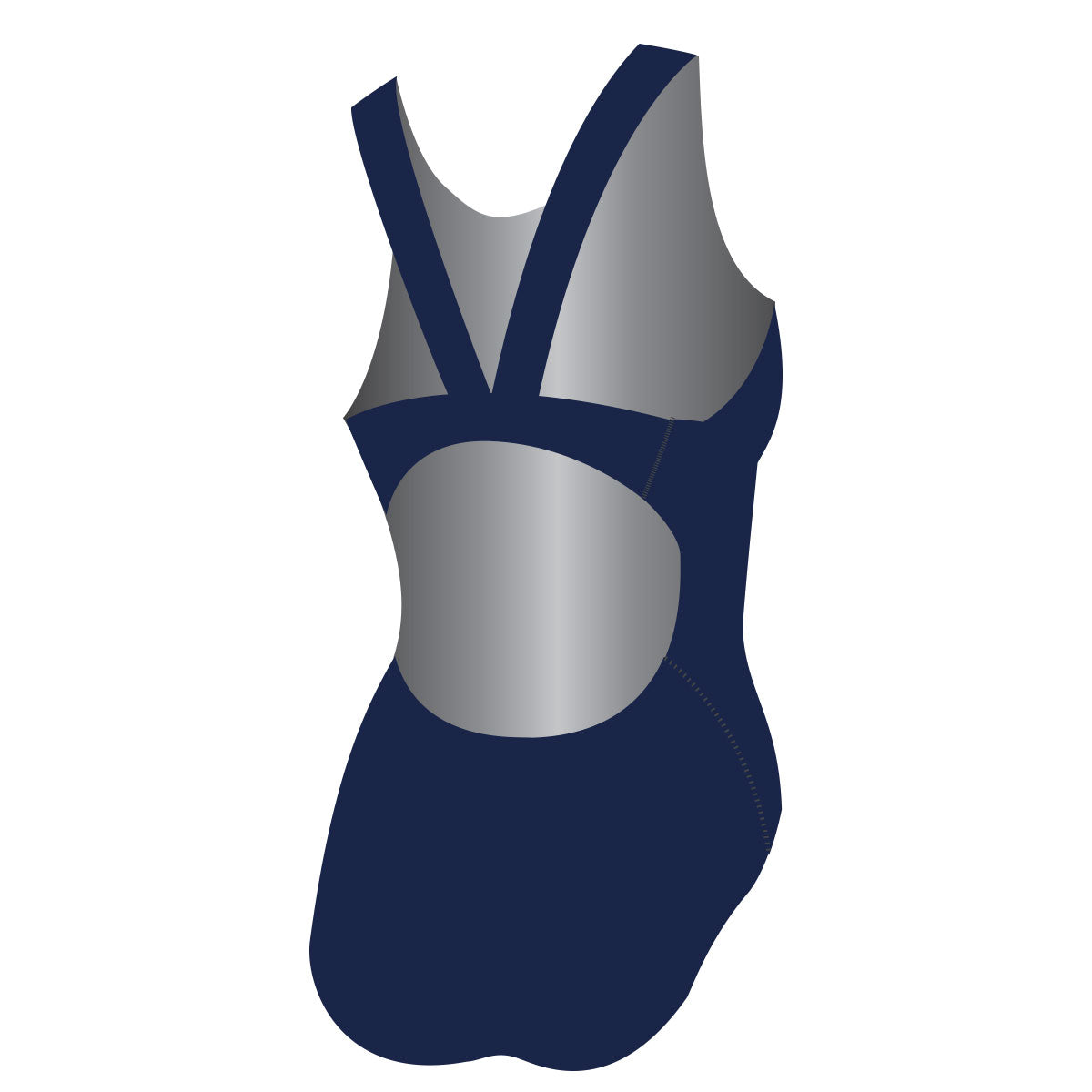 TB Hydros Lycra Classic Strap Niña Marino