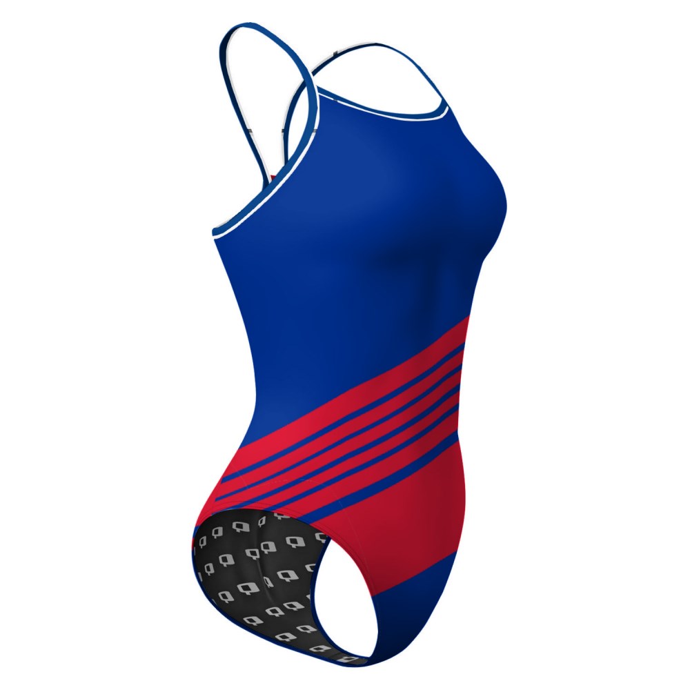 Relay-Royal/Red-20 - Skinny Strap