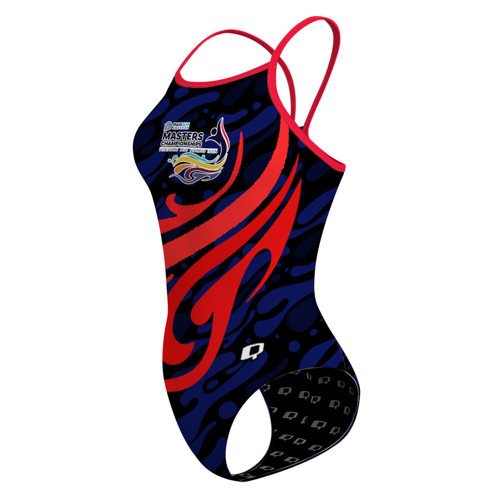 MASTERS CHAMPIONSHIPS - Skinny Strap Swimsuit