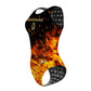 Guerrero fire/gold - Women's Waterpolo Swimsuit Classic Cut