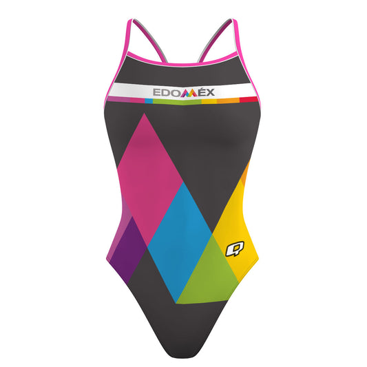 EdoMex02 - Skinny Strap Swimsuit