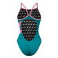 Aquasaurios Teal - Skinny Strap Swimsuit