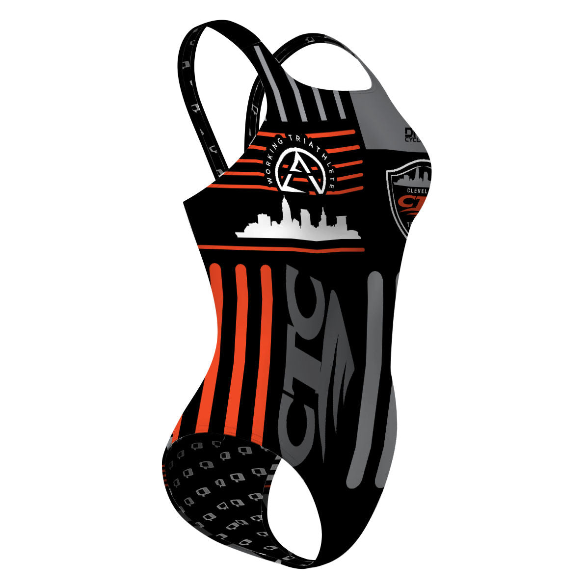Cleveland Triathlon Club 22 - Classic Strap Swimsuit