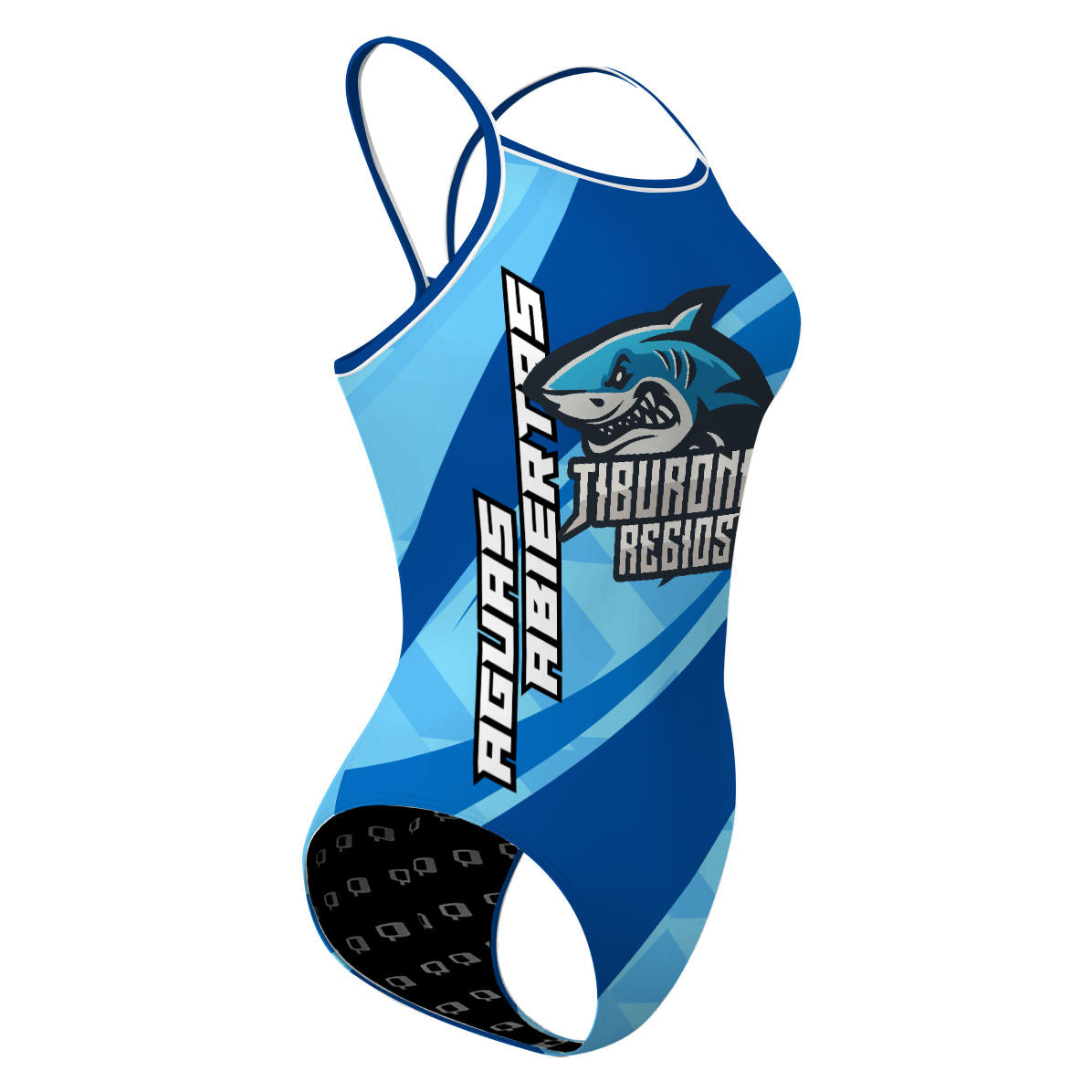 Tiburones Regios - Skinny Strap Swimsuit