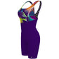 Maryfabi - Geocolor - Classic Strap Long Knee Women Jammer