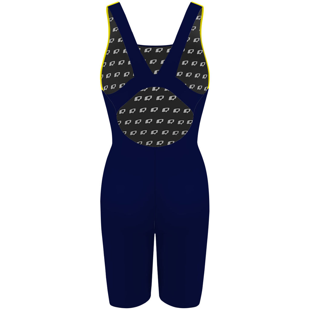 St. Johns Wave Solid - Classic Strap Long Knee Women Jammer