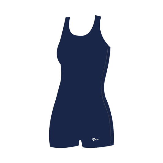 T-B NINA LYCRA BASIC SOLID JAMMER PIERNA CORTA MARINO